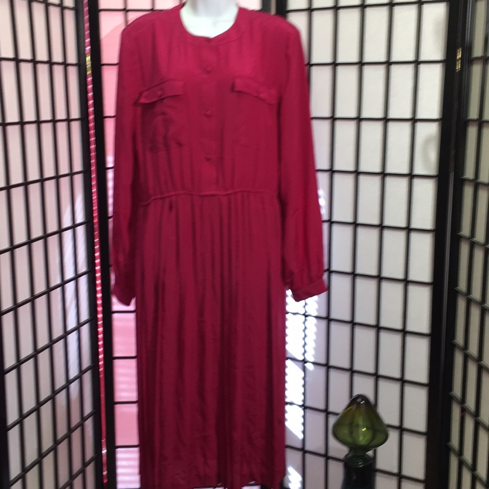 Vintage Hana Sung Dress Sz 16 Excellent Condition